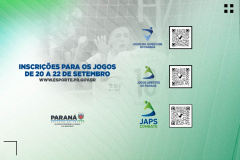 Abertas as incrições dos Jogos Abertos, Combate e Juventude

-  Foto/Arte: Paraná esporte
