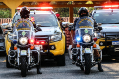 BPRv intensifica policiamento nas rodovias estaduais no feriado pro longado de Nossa Senhora Aparecida. Foto:Soldado Adilson Voinaski Afonso