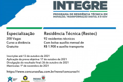 As inscrições para o Programa de Residência Técnica em Inovação, Transformação Digital e E-Gov (Integre) estão abertas até terça-feira (12).  -  Curitiba, 08/10/2021  -  Foto: SETI