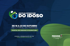 Jogos da Integração do Idoso reunirão cerca de 1200 participantes em Guaratuba e Pontal